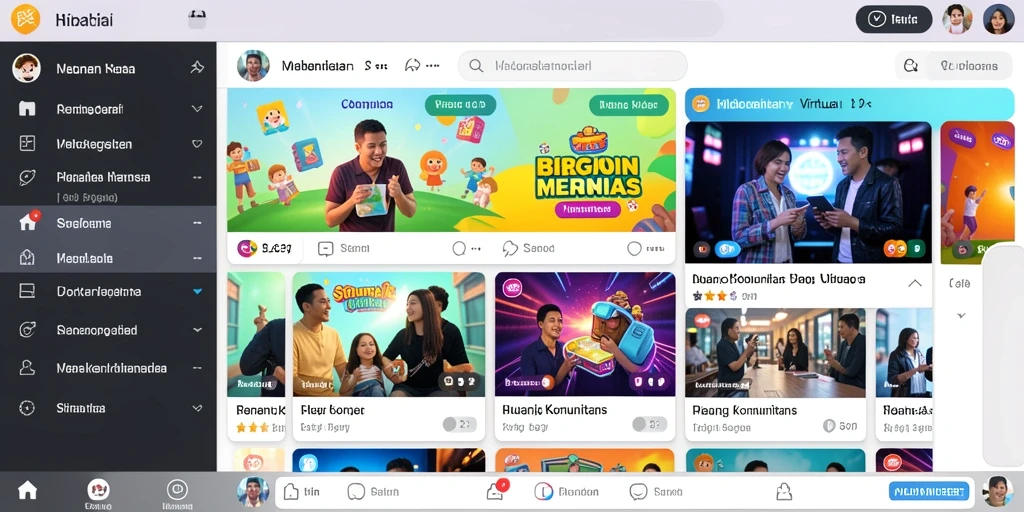 Fitur pembaruan yang memberikan konten baru secara berkala.
