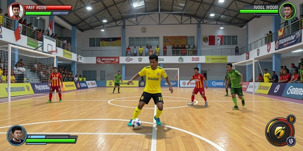 Interaksi sosial di JKTWIN yang menyenangkan.